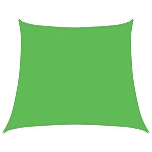 vidaXL Sunshade Sail 160 g/m&sup2; Trapezium Light Green 4/5x4 m HDPE