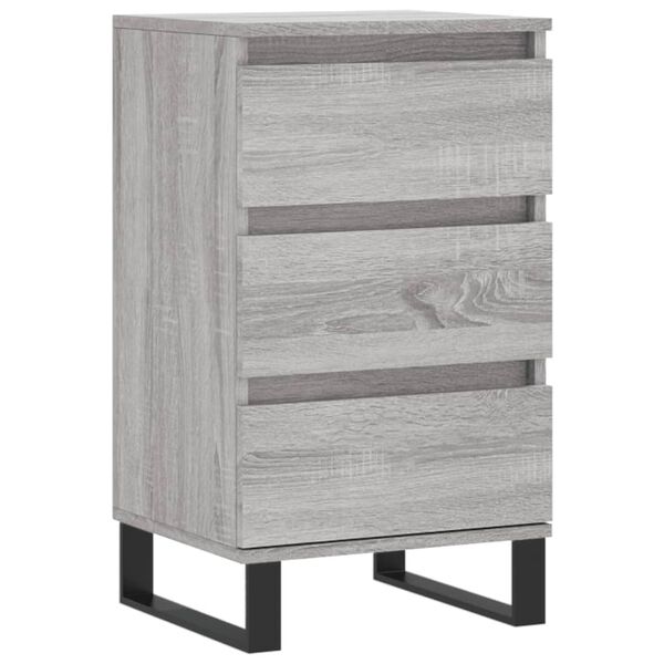 vidaXL Sideboard Grey Sonoma 40x35x70 cm Engineered Wood