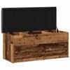 vidaXL Storage Bench Old Wood 102x42x45 cm Engineered Wood