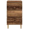 vidaXL Bedside Cabinet Old Wood 40 x 35 x 70 cm Engineered Wood