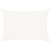 vidaXL Sunshade Sail 160 g/m&sup2; White 5x7 m HDPE