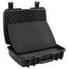 vidaXL Portable Flight Case Black 50.5x37x14.5 cm PP