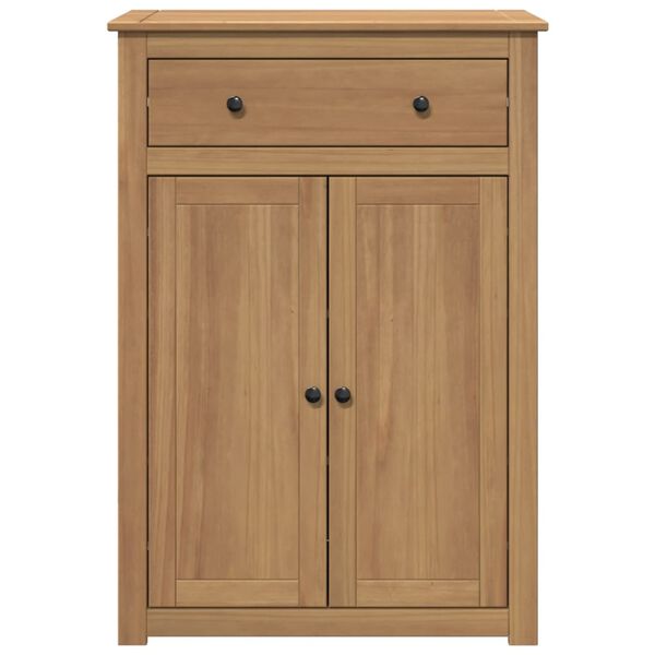 vidaXL Shoe Cabinet Panama 80x40x114 cm Solid Wood Pine