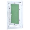 vidaXL Access Panel White 20 x 35 cm Aluminium and Plasterboard