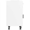 vidaXL Kitchen Base Cabinet&nbsp;Porto White Engineered Wood