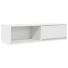 vidaXL TV Cabinets 2 pcs White 100x31x25.5 cm Engineered Wood