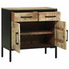 vidaXL Sideboard Brown 70 x 35 x 70 cm Solid Mango wood