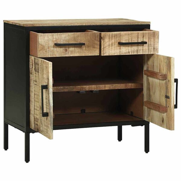 vidaXL Sideboard Brown 70 x 35 x 70 cm Solid Mango wood