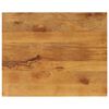 vidaXL Table Top 110x80x2,5 cm Rectangular Solid Wood Mango
