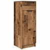 vidaXL Bathroom Furniture Set with Door 5 pcs Old Wood Engineered Wood