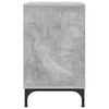 vidaXL Bedside Table Concrete grey 49 x 36 x 61 cm Engineered wood