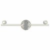vidaXL Ceiling Spotlight Nickel 39 x 10.5 x 10.5 cm Steel