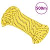 vidaXL Boat Rope Yellow 4 mm 500 m Polypropylene