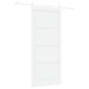 vidaXL Sliding Door ORKDAL 93 x 211 cm Engineered Wood White
