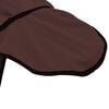 vidaXL Horse Blanket Full Dark Brown Polyester