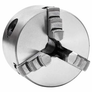 vidaXL 3 Jaw Self-Centering Lathe Chuck 80 mm Steel K11 80