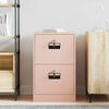 vidaXL File Cabinet Pink 45.5 x 42 x 74.5 cm Cold-Rolled Steel