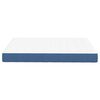 vidaXL Bed Mattress with Mattress Blue 160 x 200 cm Fabric