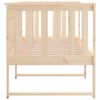vidaXL Day Bed without Mattress 80x200 cm Solid Wood Pine