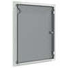 vidaXL Access Panel White 43 x 33 x 3 cm Steel