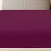 vidaXL Jersey Fitted Sheet Bordeaux 180x200 cm Cotton
