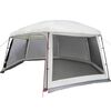 vidaXL Pool Tent with Removable Fly & Mesh Walls Grey 618x532 cm