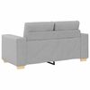 vidaXL Sofa Cloud Grey 160 x 77 x 82 cm Fabric