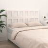 vidaXL Bed Headboard White 185.5x4x100 cm Solid Wood Pine