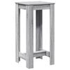 vidaXL Bar Table Grey Sonoma 51x50x103,5 cm Engineered Wood