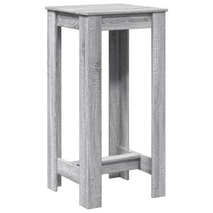 vidaXL Bar Table Grey Sonoma 51x50x103,5 cm Engineered Wood
