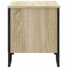 vidaXL Shoe Cabinet Sonoma Oak 90x38x45.5 cm Engineered Wood