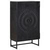 vidaXL Highboard Black 55 x 30 x 95 cm