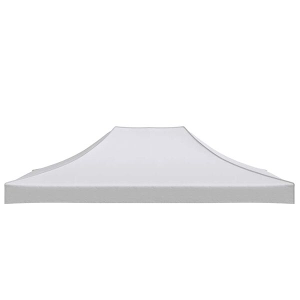 vidaXL Party Tent Roof 4x3 m White 270 g/m&sup2;