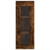 vidaXL Wall Mounted Cabinet Smoked Oak 34.5x34x90 cm