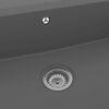 vidaXL Kitchen Sink Grey 79 x 50 x 31 cm Granite