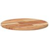 vidaXL Table Top Round &Oslash;50x2 cm Solid Wood Acacia