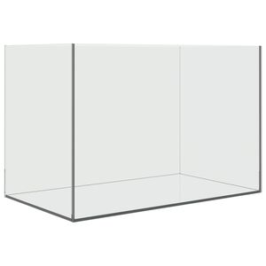 vidaXL Aquarium with Storage Transparent 60 x 35 x 40 cm Glass