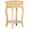 vidaXL Side Table 37x37x61 cm Solid Mango Wood