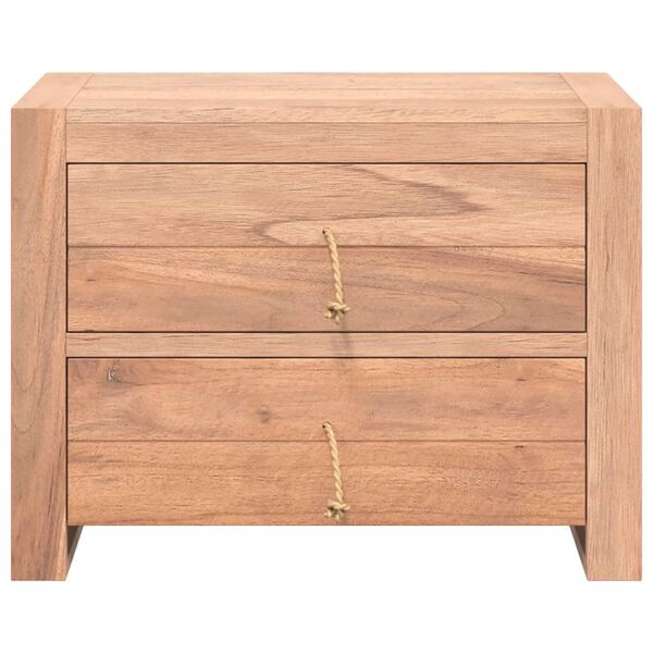 vidaXL Sideboard 80x35x60 cm Solid Teak Wood