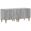 vidaXL TV Cabinet Grey Sonoma Engineered Wood