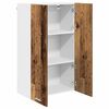 vidaXL Hanging Cabinet Old Wood 60 x 31 x 100 cm Engineered Wood