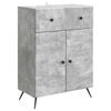 vidaXL Sideboard Concrete Grey 66 x 34.5 x 90 cm Engineered Wood