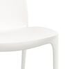 vidaXL Garden Chairs 2 pcs White 50x46x80 cm Polypropylene