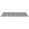 vidaXL Stair Tread Rectangular 4 pcs Silver 60 x 40 cm Aluminium