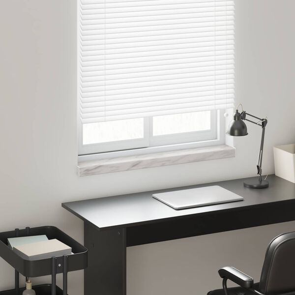 vidaXL Window Sill Marble Text -enure 60 x 10 x 4.5 cm PVC