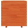 vidaXL Garden Planter Wax Brown 70x40x72 cm Solid Wood Pine