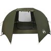 vidaXL Fishing Tent 5-Person Olive Green Waterproof