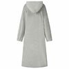 vidaXL Blanket Hoodie Grey L Flannel