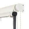 vidaXL Retractable Awning with LED 350x150 cm Cream