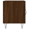 vidaXL Bedside Cabinet Brown Oak 40x40x50 cm Engineered Wood